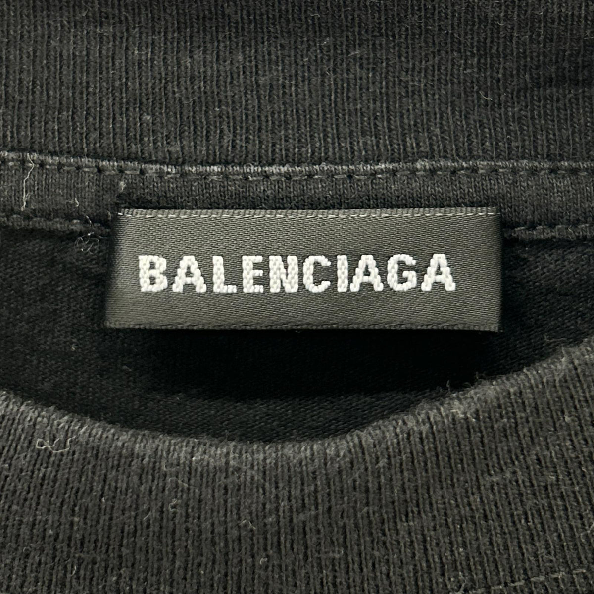 BALENCIAGA バレンシアガ 18年 541784 ブラック WFP プリント Tシャツ トップス