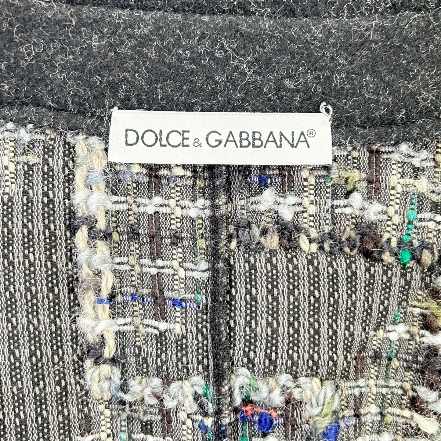 DOLCE&GABBANA ドルチェアンドガッバーナ ミックスツイードジャケット ジャケット