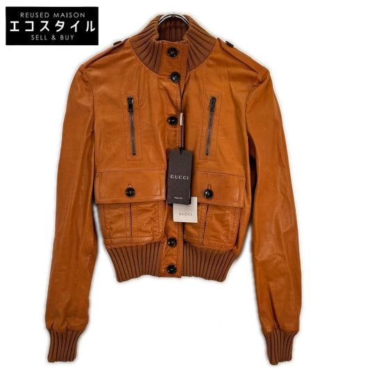 GUCCI Gucci 155710 orange Madonna bomber jacket Tom Ford era