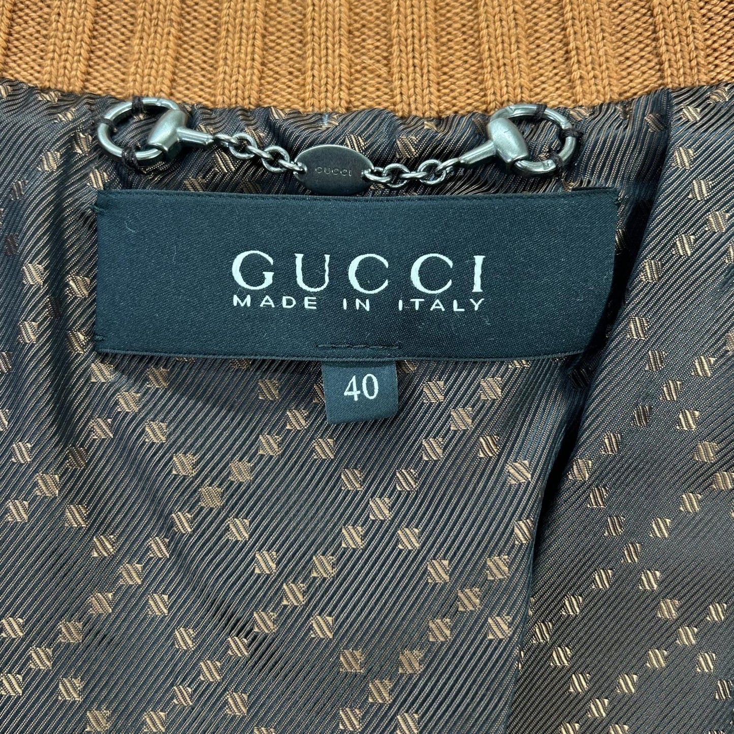 GUCCI グッチ 155710 オレンジ マドンナ　ボンバージャケット　トムフォード期 ジャケット