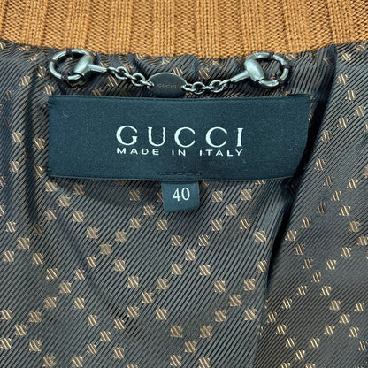 GUCCI グッチ 155710 オレンジ マドンナ　ボンバージャケット　トムフォード期 ジャケット