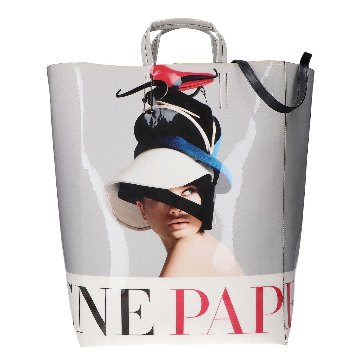 ACNE STUDIOS アクネ ストゥディオズ 19SS BAKER PVC TOTE 2WAYショルダー トートバッグ