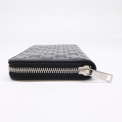 CELINE セリーヌ 【新品同様】ラージ ジップウォレット / トリオンフ エンボス加工カーフスキン 長財布（小銭入れあり）