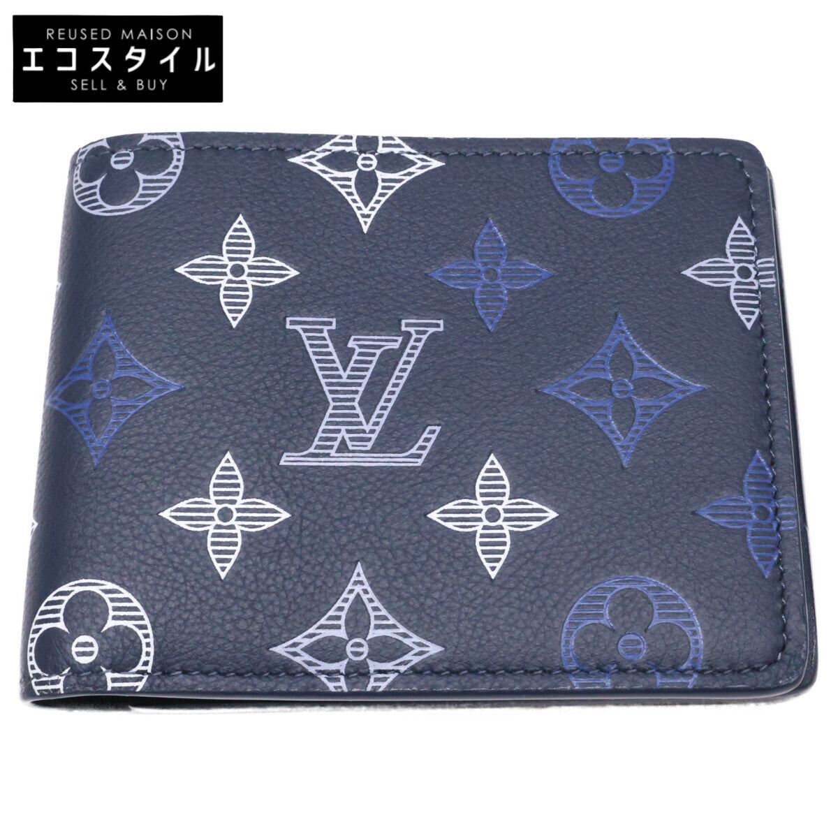 LOUIS VUITTON ルイヴィトン 新品同様 M29137 ポルトフォイユ ミュルティプル 二つ折り財布 二つ折り財布（小銭入れなし）