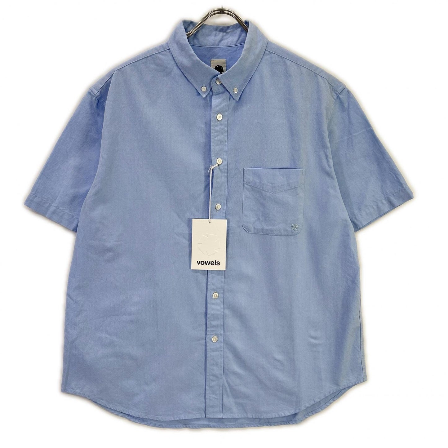 vowels バウルズ 25SS ブルー 半袖シャツ トップス