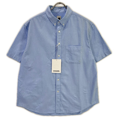 vowels バウルズ 25SS ブルー 半袖シャツ トップス