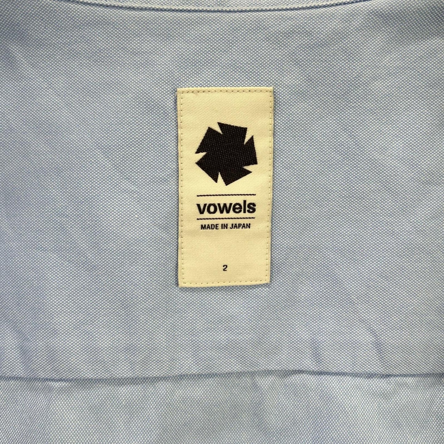 vowels バウルズ 25SS ブルー 半袖シャツ トップス