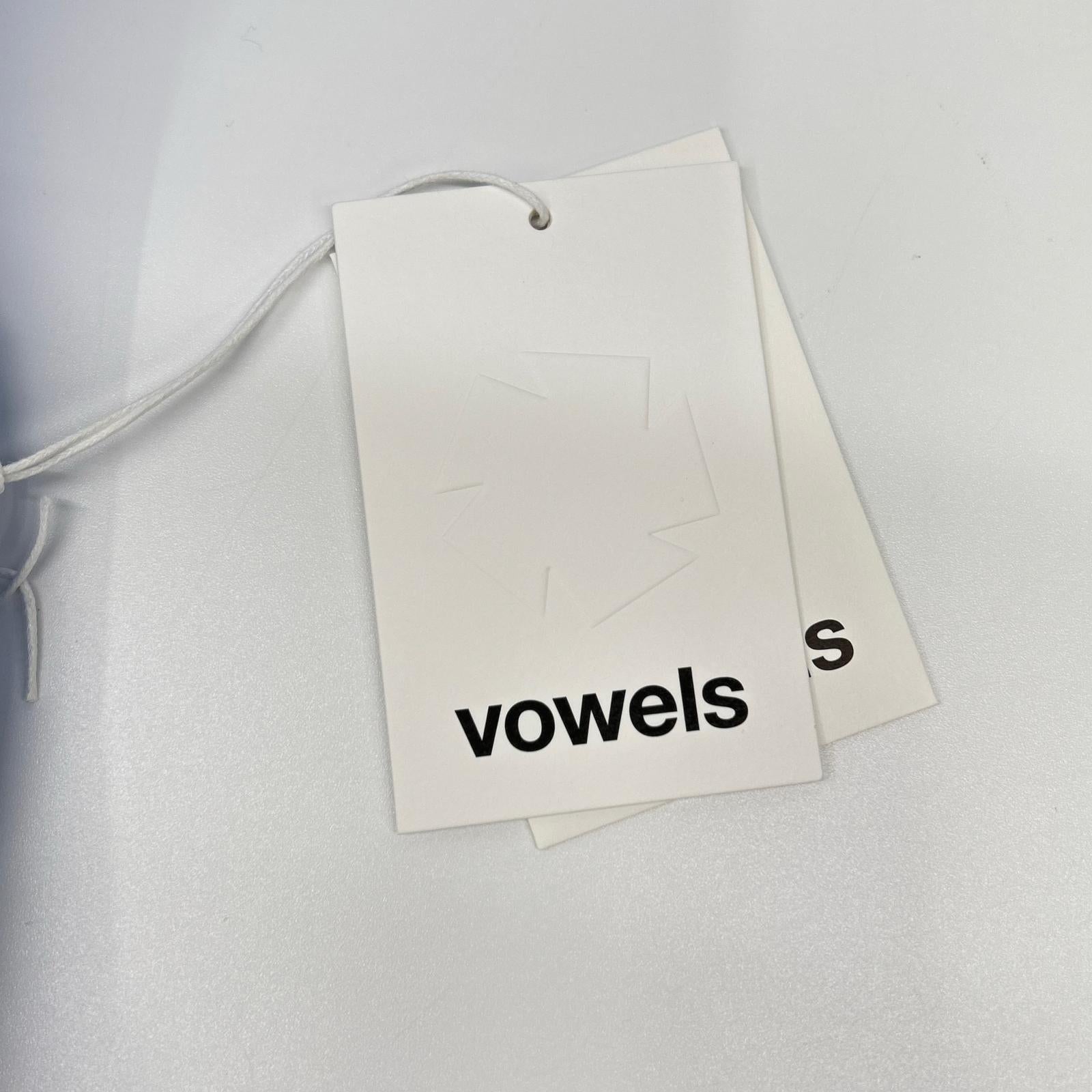 vowels バウルズ 25SS ブルー 半袖シャツ トップス