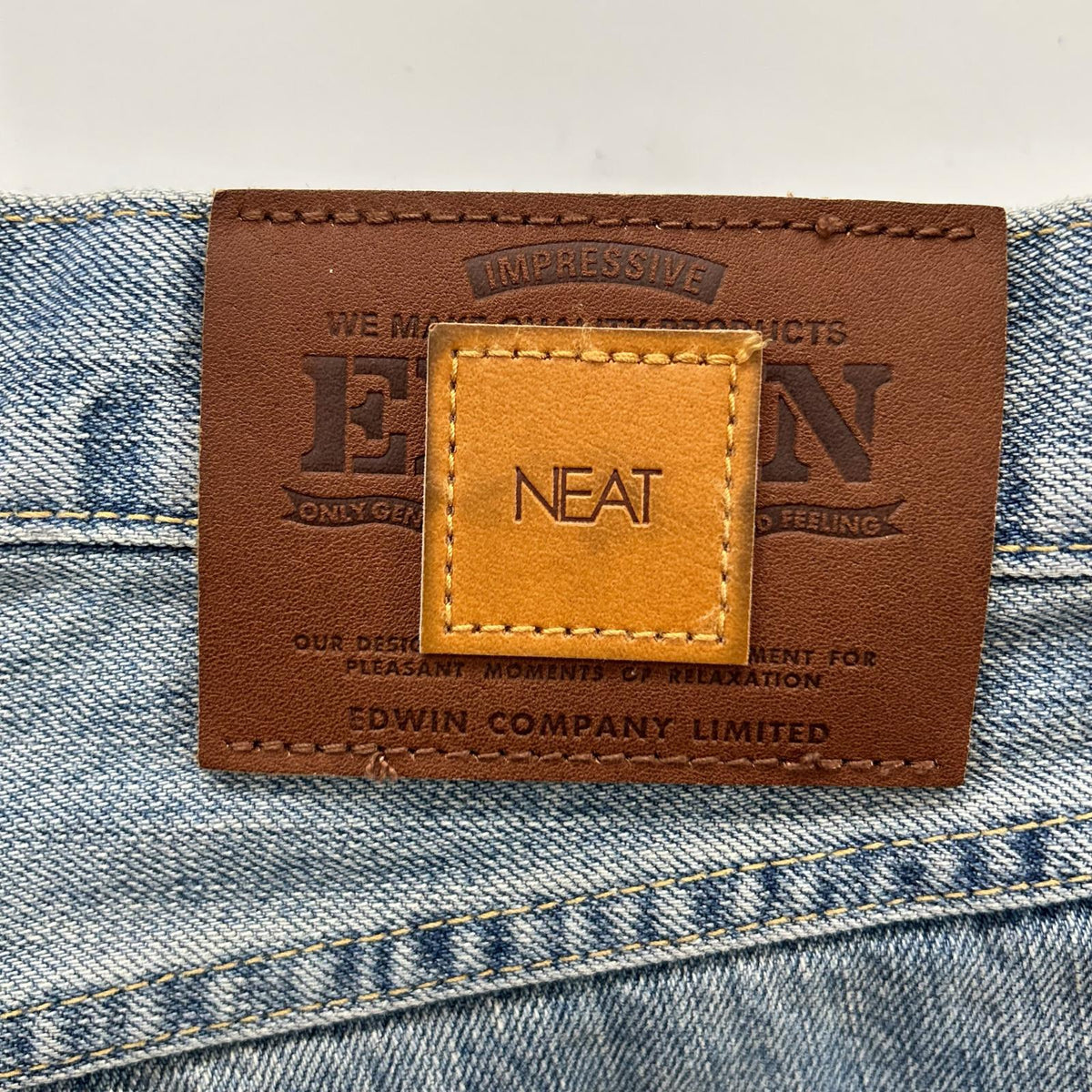 EDWIN Edwin ×NEAT Exclusive for Bshop K80231 ROSS Denim Pants Bottoms