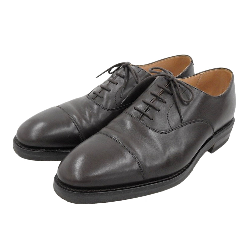 Crockett&Jones Crockett&Jones NAPPA CALF last 236 CONNAUGHT leather shoes dark brown 8 1/2E 7742 shoes