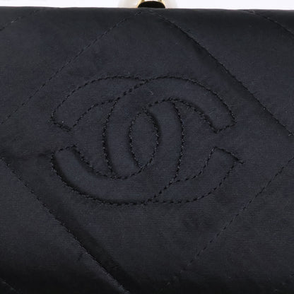 CHANEL シャネル ヴィンテージ パールクリスタルタッセル付き サテンクラッチバッグ セカンドバッグ クラッチバッグ