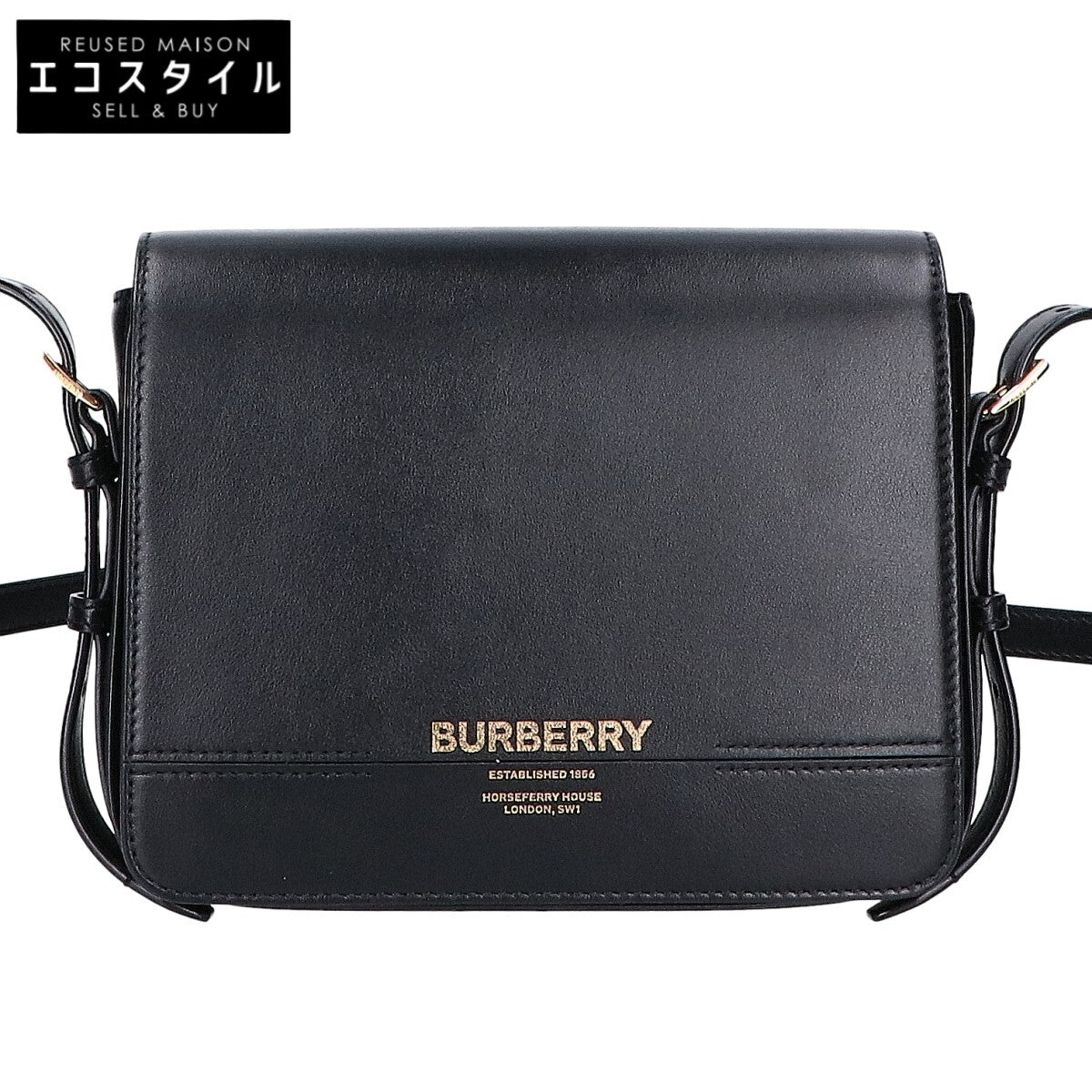 BURBERRY バーバリー 美品 8011972 GRACE カーフレザー ショルダーバッグ