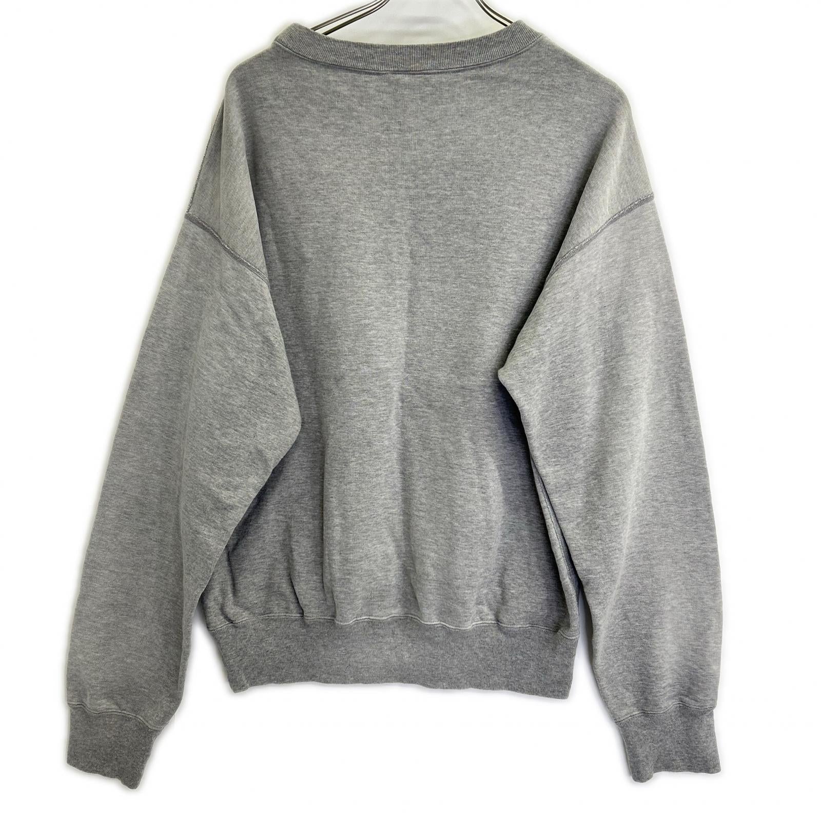 AURALEE オーラリー 【美品】A25AP02MS PRODUCT DYED PIMA LIGHT SWEAT P/O クルーネック スウェットシャツ トップス