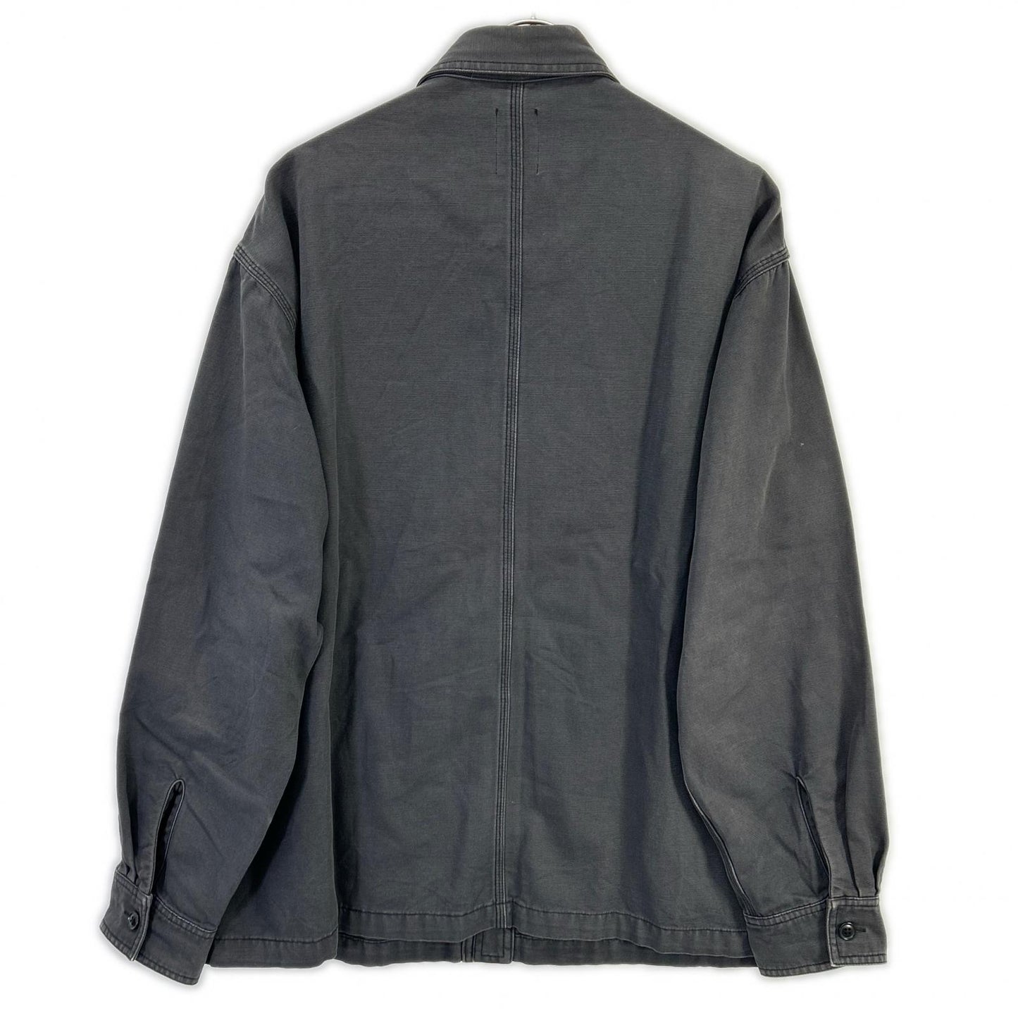 RHC アールエイチシー 3420700144 グレー オーガニック コットン ダック 長袖シャツ ジャケット