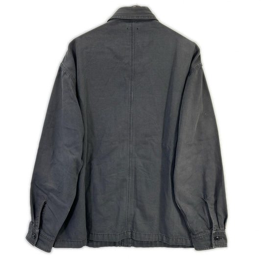 RHC アールエイチシー 3420700144 グレー オーガニック コットン ダック 長袖シャツ ジャケット
