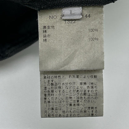 RHC アールエイチシー 3420700144 グレー オーガニック コットン ダック 長袖シャツ ジャケット