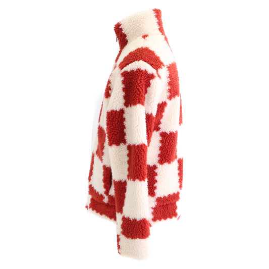 LOUIS VUITTON ルイヴィトン x NIGO 国内正規 HMY04W ダミエ ボアフリース ブルゾン ジャケット ジャケット