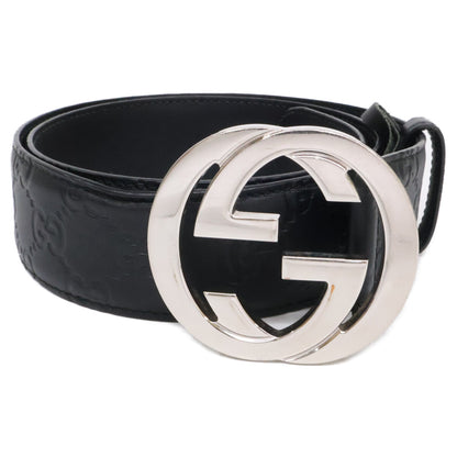 GUCCI グッチ 411924 インターロッキングG バックル付 ベルト