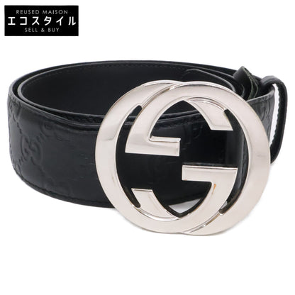 GUCCI グッチ 411924 インターロッキングG バックル付 ベルト