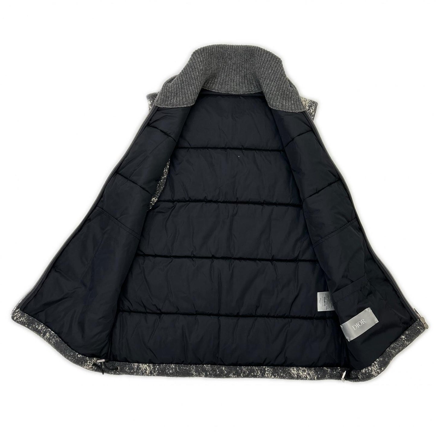 DIOR ディオール グレー アトリエロゴ 043J400A0664 ダウンベスト ベスト