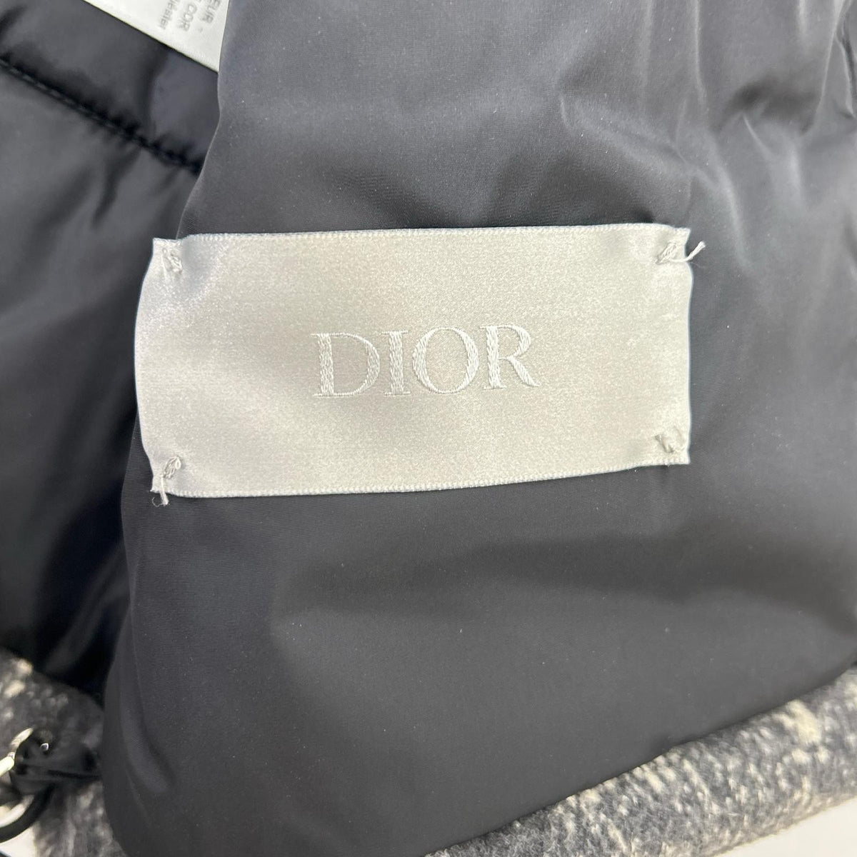 DIOR ディオール グレー アトリエロゴ 043J400A0664 ダウンベスト ベスト