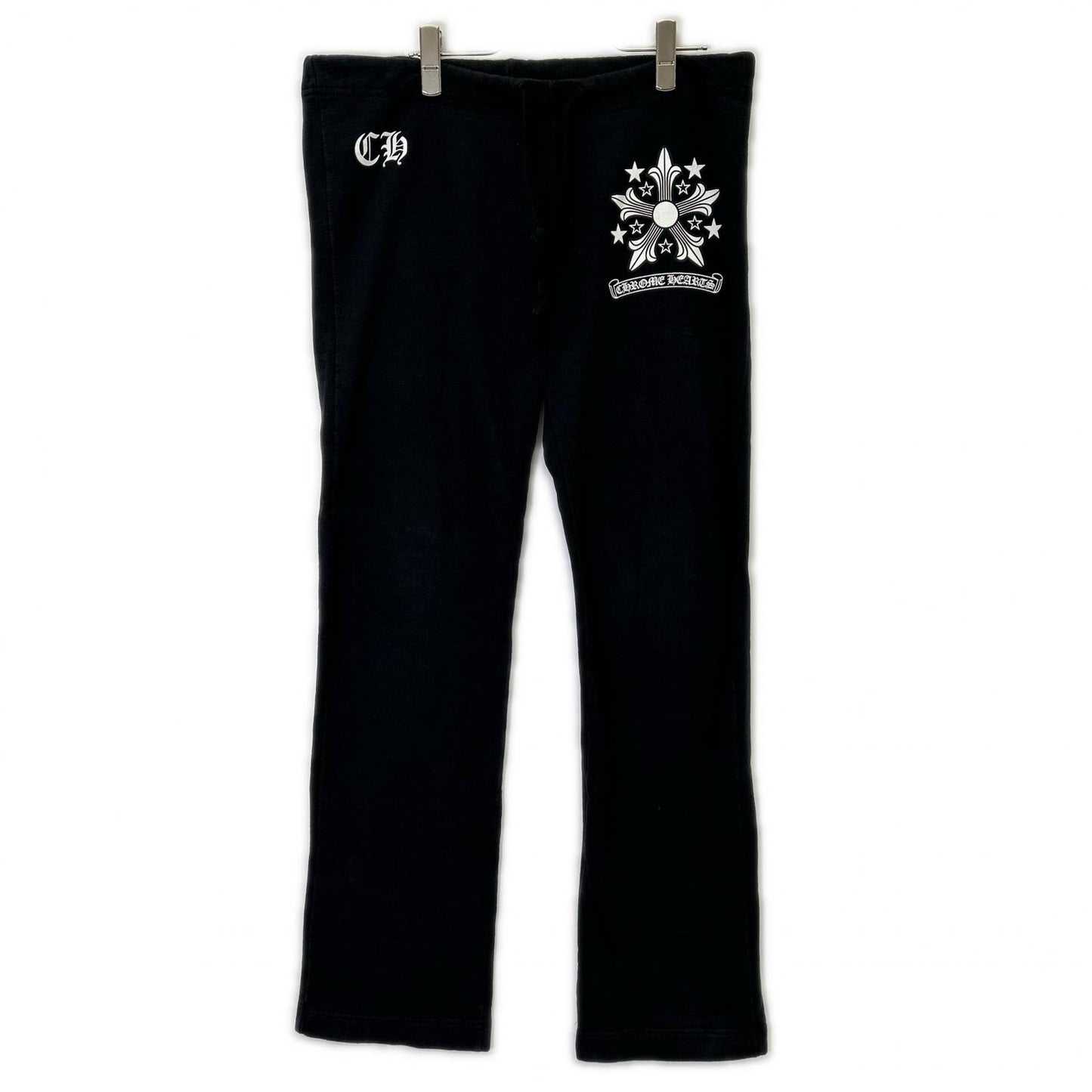 Chrome hearts クロムハーツ ブラック スウェットパンツ ボトムス