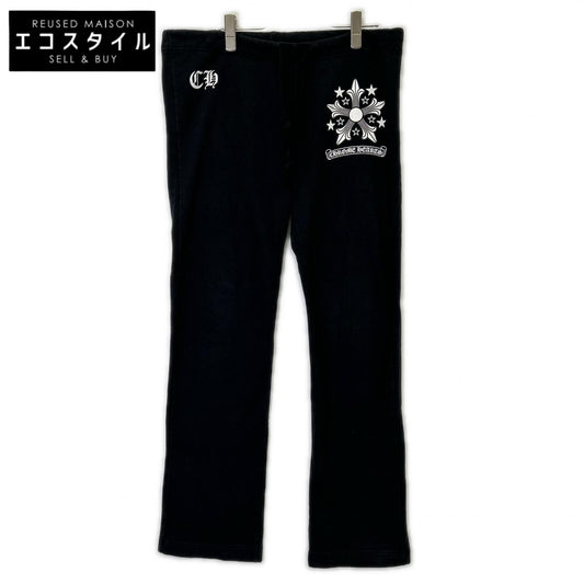 Chrome hearts クロムハーツ ブラック スウェットパンツ ボトムス