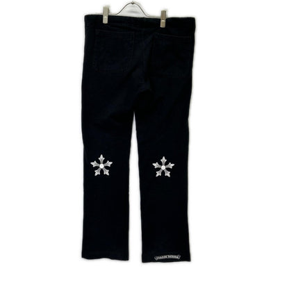 Chrome hearts クロムハーツ ブラック スウェットパンツ ボトムス