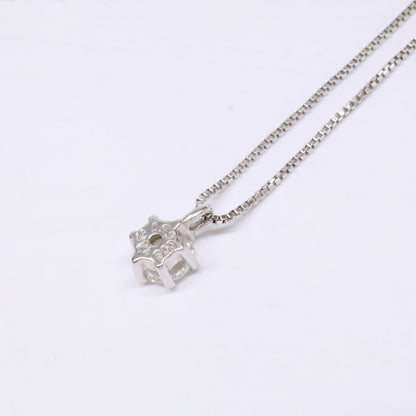 TASAKI タサキ Pt850 Pt900 0.29 ダイヤモンド ネックレス