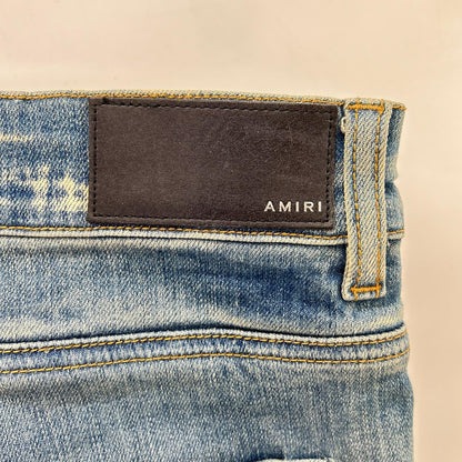 AMIRI アミリ ブルー ダメージ加工 デニムパンツ ボトムス