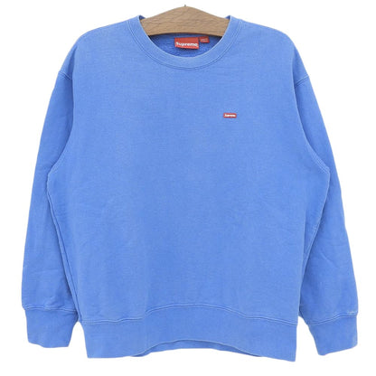 Supreme シュプリーム Small Box Crewneck スウェットトレーナー トップス メンズ ブルー M トップス