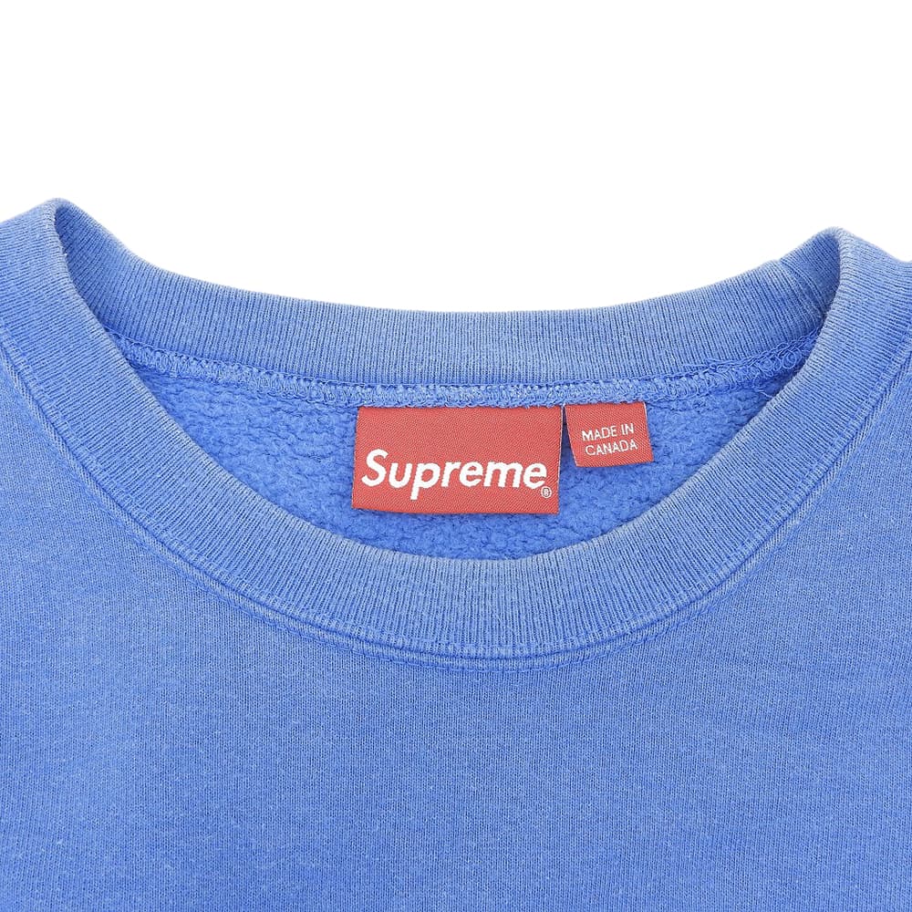 Supreme シュプリーム Small Box Crewneck スウェットトレーナー トップス メンズ ブルー M トップス