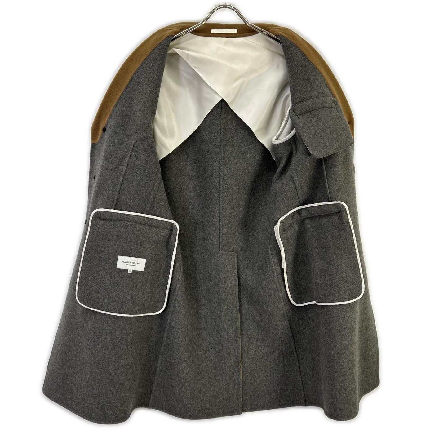 FRANKLIN TAILORED フランクリンテーラード キャメル ウール チェスターコート コート