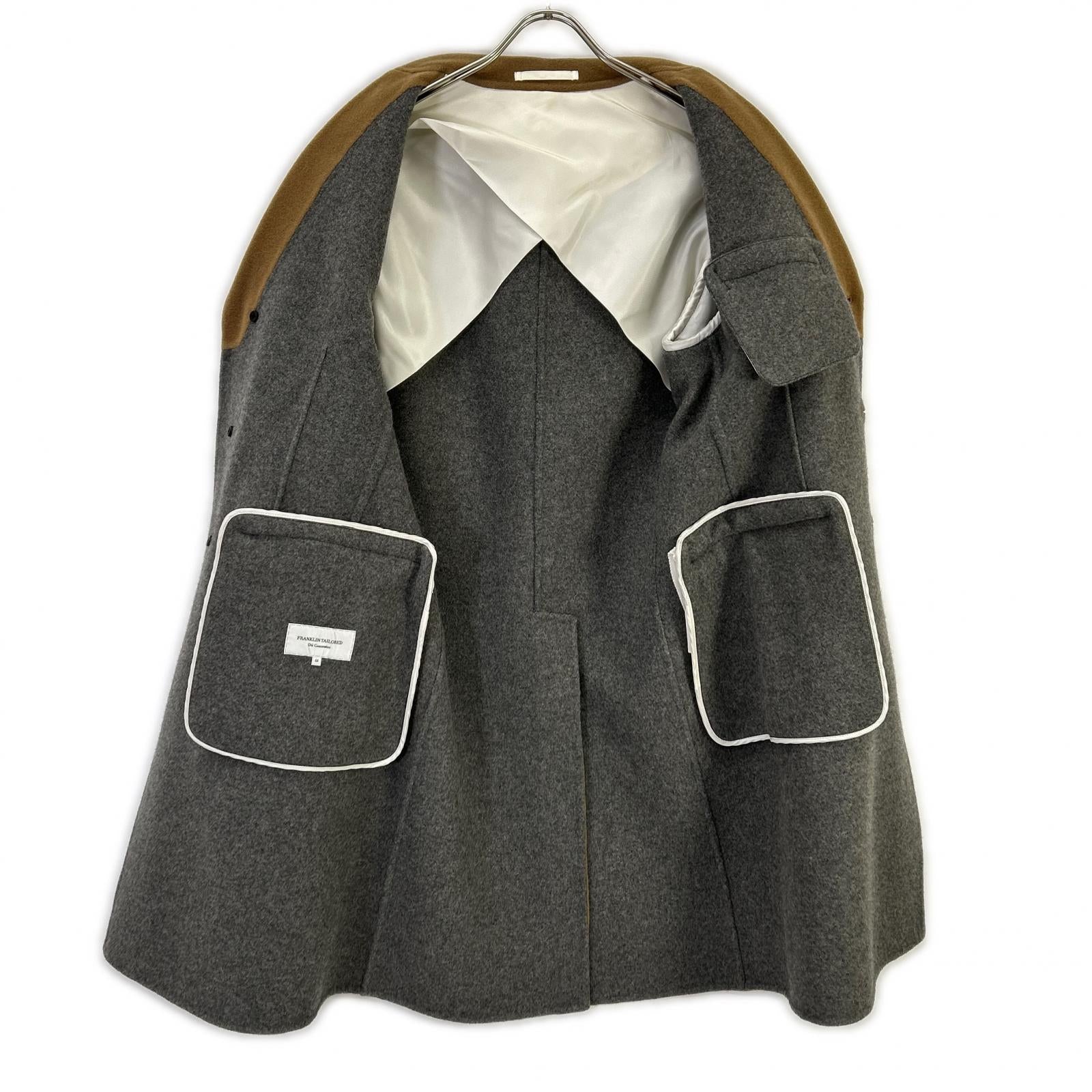 FRANKLIN TAILORED フランクリンテーラード キャメル ウール チェスターコート コート
