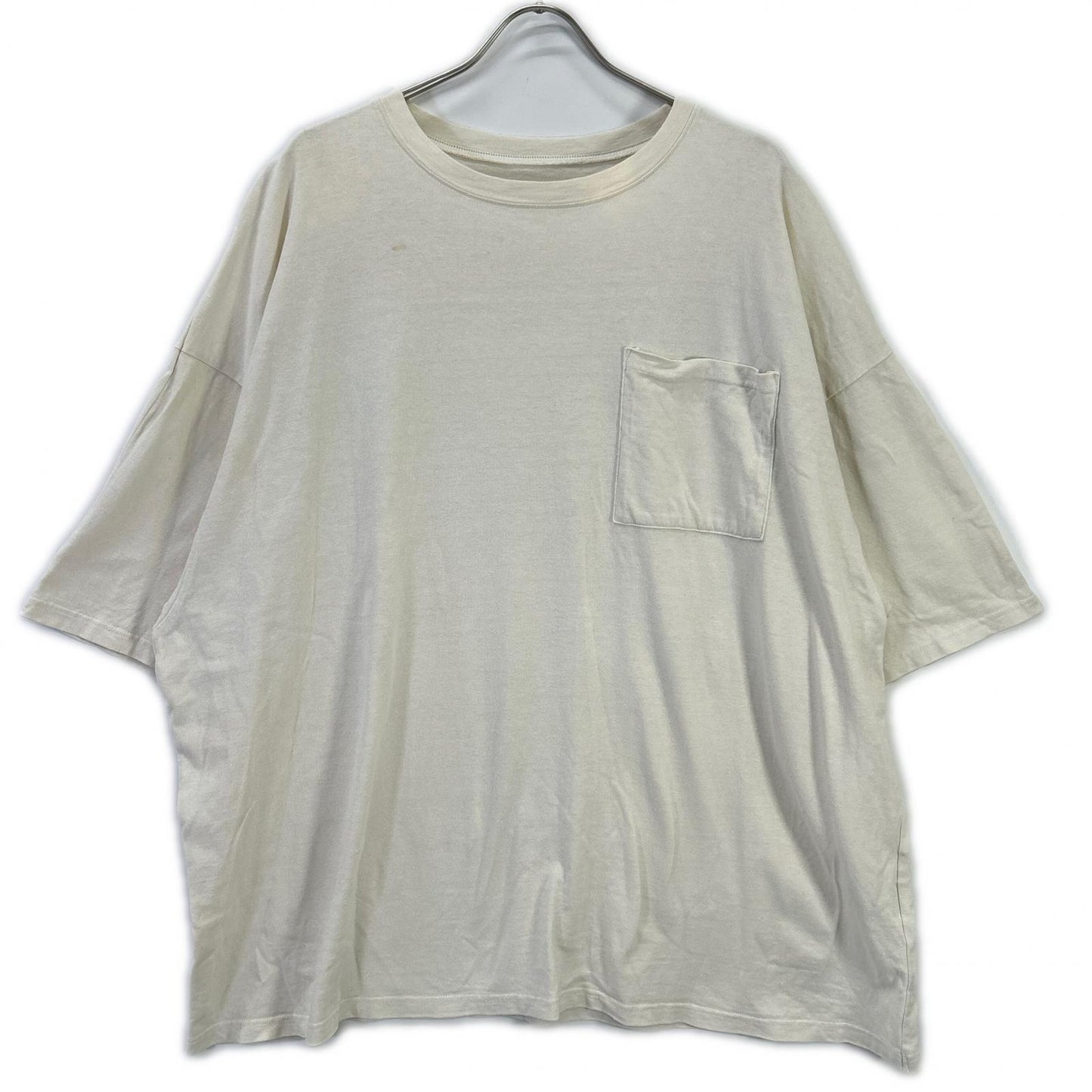 KAPITAL キャピタル アイボリー 天竺 2TONE BONE TEE Tシャツ EK-1112 トップス