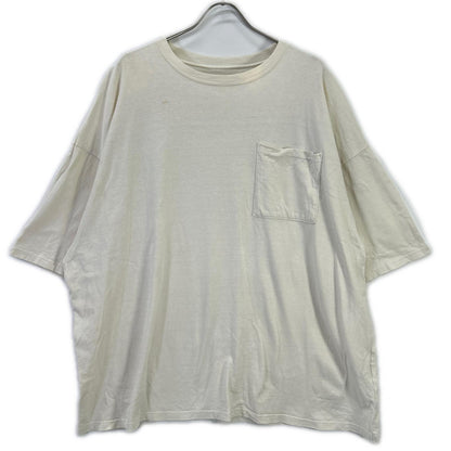 KAPITAL キャピタル アイボリー 天竺 2TONE BONE TEE Tシャツ EK-1112 トップス