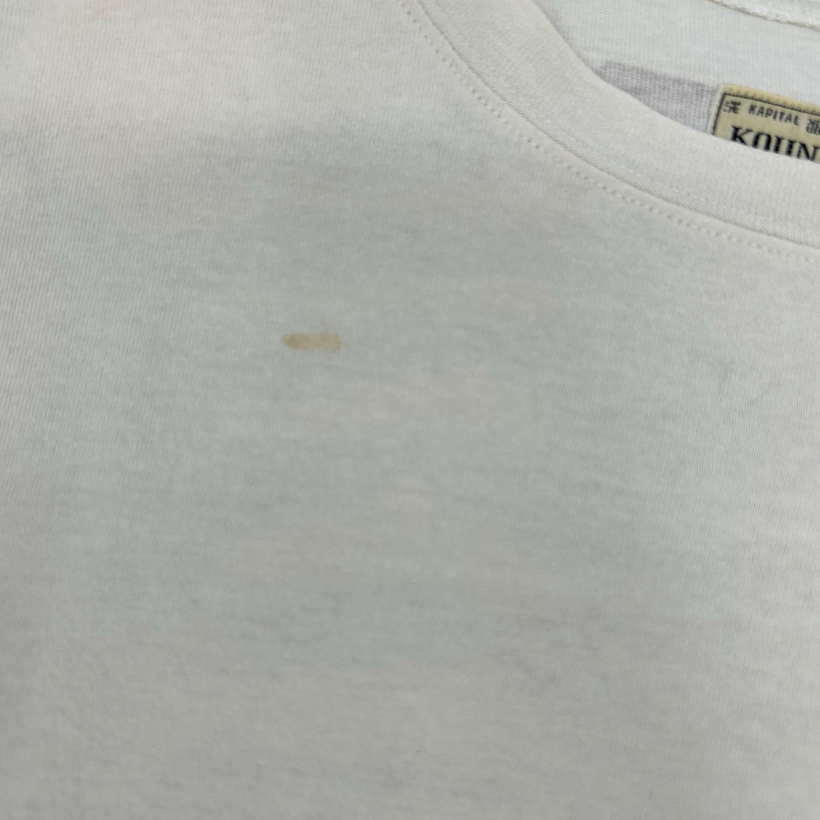 KAPITAL キャピタル アイボリー 天竺 2TONE BONE TEE Tシャツ EK-1112 トップス