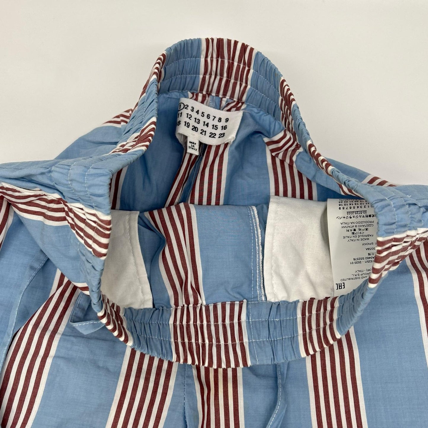Maison margiela メゾンマルジェラ 20年 サイドパイピングイージーワイドパンツ S51KA0462 ボトムス