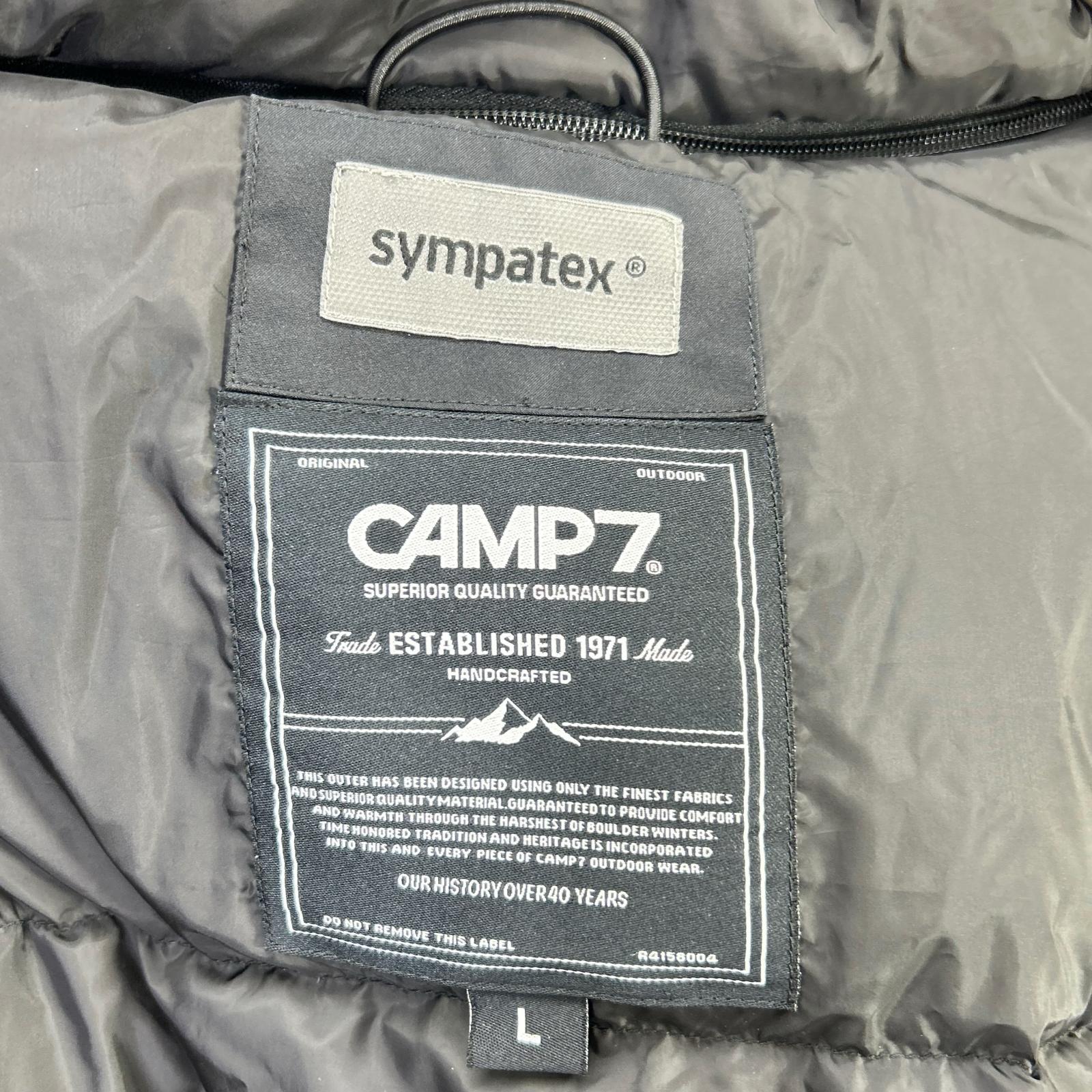CAMP7 キャンプ7 CP4401616101 ブラウン SYMPATEX コンビダウンジャケット ジャケット