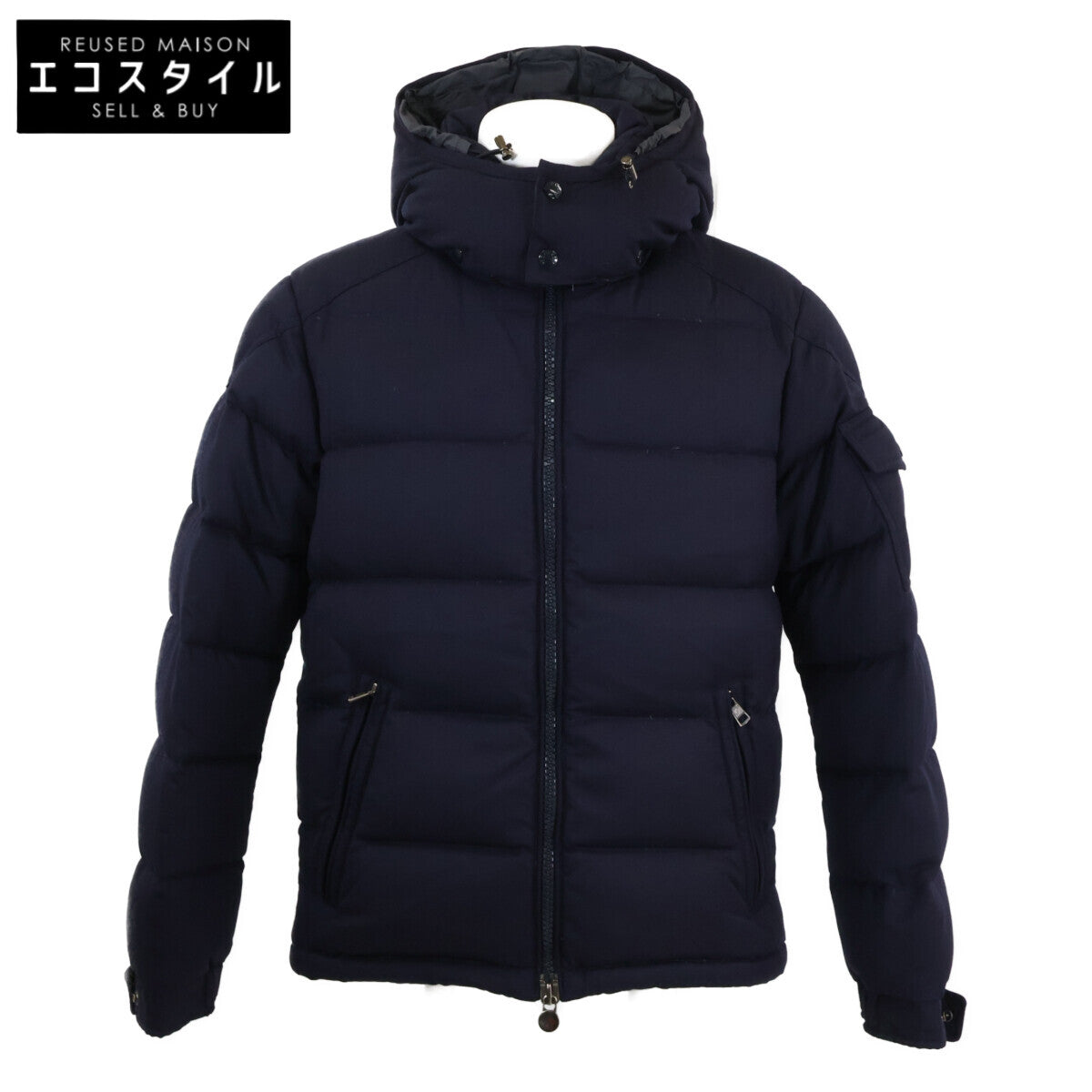 MONCLER モンクレール MONTGENEVRE モンジュネーブル ウール フード付ダウンジャケット ジャケット