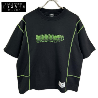 HUF ハフ 25年 ブラック×グリーン ロゴ Tシャツ トップス