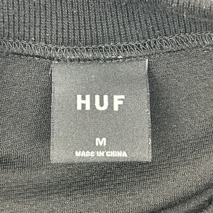 HUF ハフ 25年 ブラック×グリーン ロゴ Tシャツ トップス