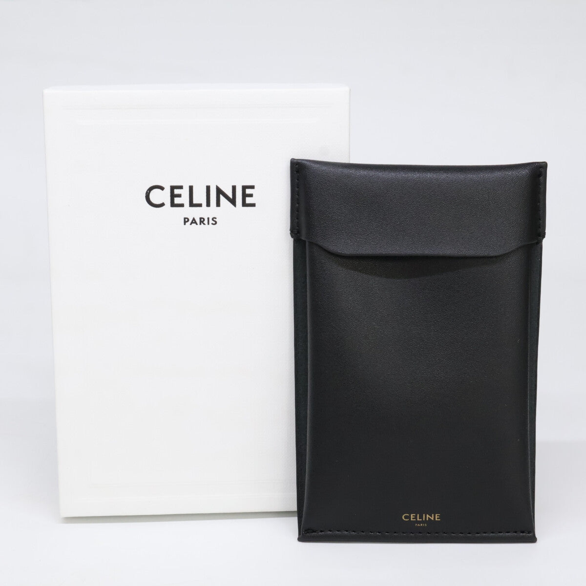 CELINE セリーヌ 【美品】460GB6BZI.36SI トリオンフ ラインストーン / ロジウムフィニッシュ ブラス＆クリスタル ネックレス