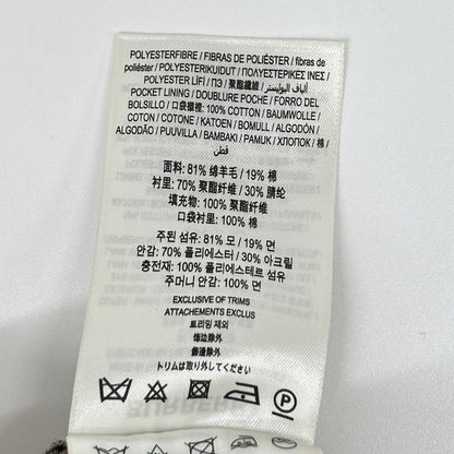 BURBERRY vintage check snap-button jacket with boa lining