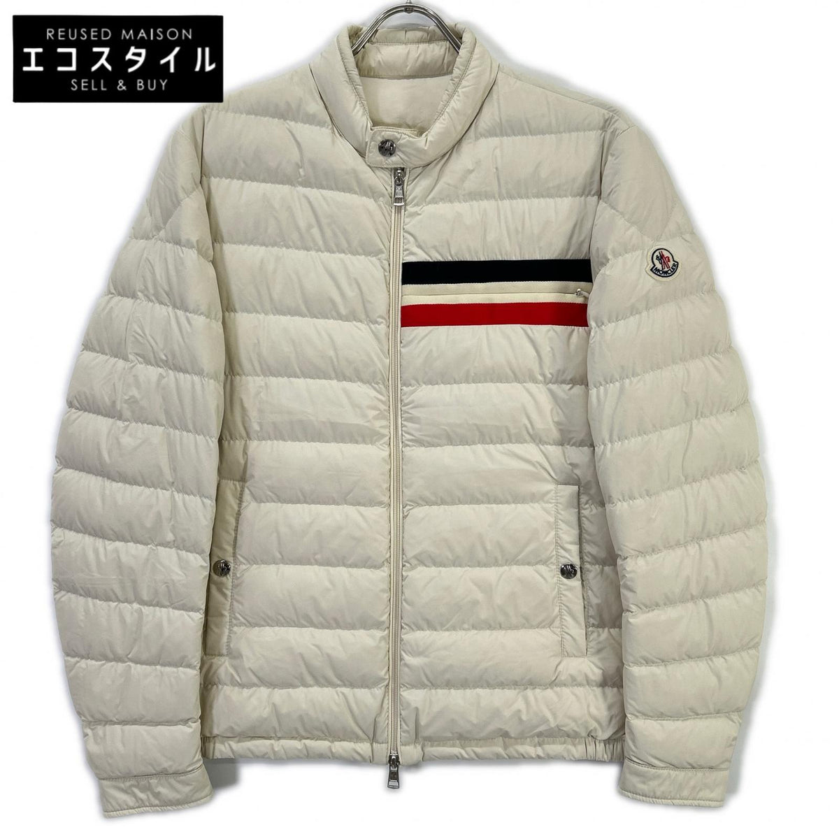 MONCLER モンクレール 19年 YERES ホワイト ライトダウンジャケット ジャケット