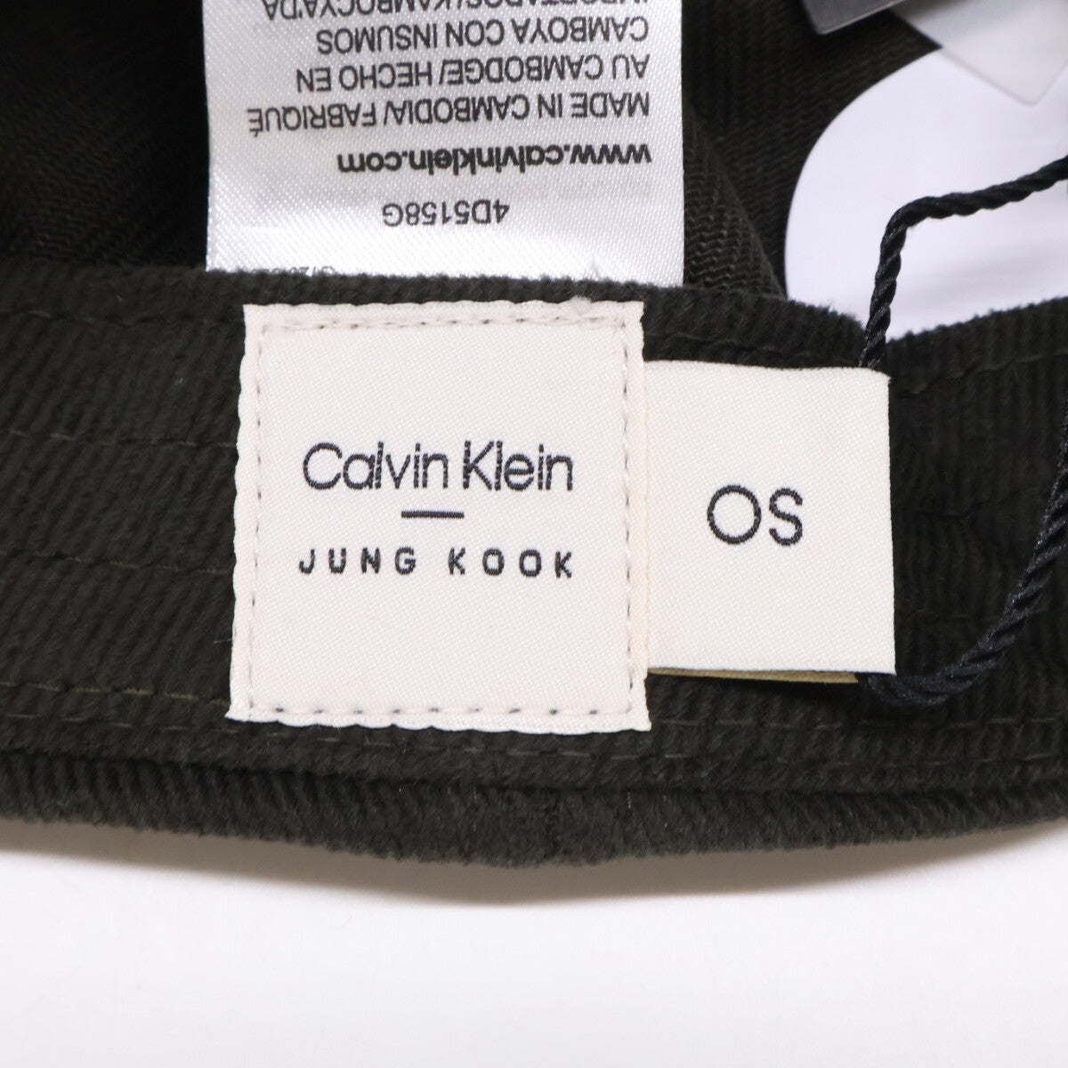 CalvinKlein カルバンクライン 【新品未使用】4D5158G PROJECT REBEL CAP JUNG KOOK ジョングク プロジェクトレベル キャップ 帽子