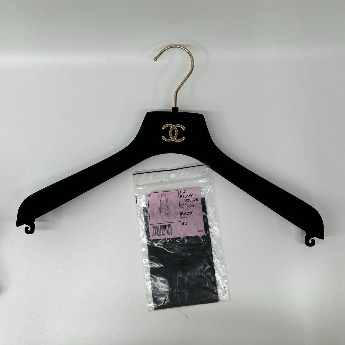 CHANEL シャネル P53150V38328 ネイビー ノースリーブ ワンピース ワンピース