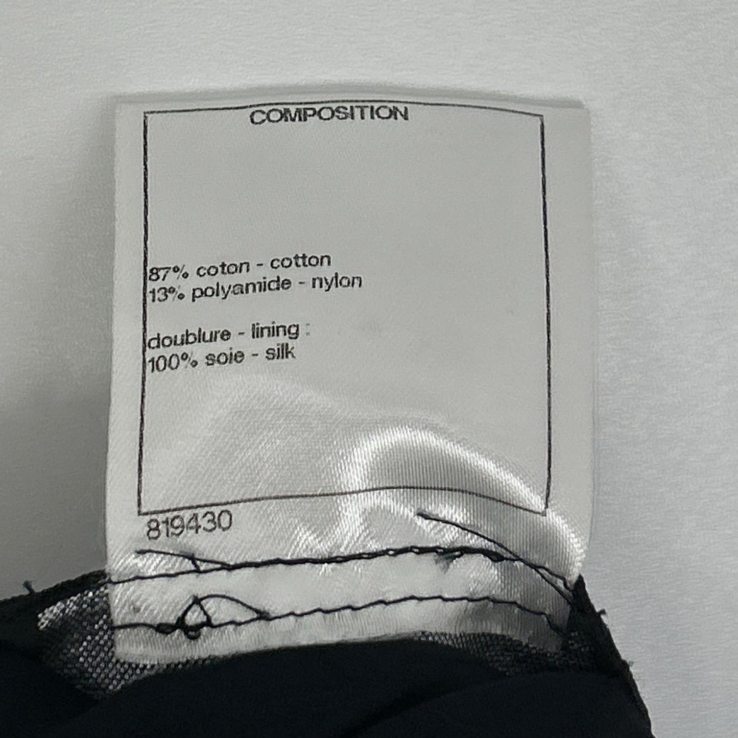 CHANEL シャネル P53150V38328 ネイビー ノースリーブ ワンピース ワンピース
