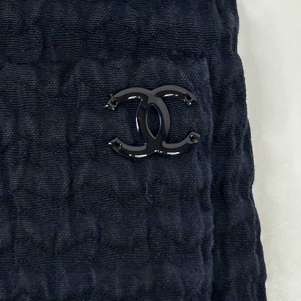 CHANEL シャネル P53150V38328 ネイビー ノースリーブ ワンピース ワンピース