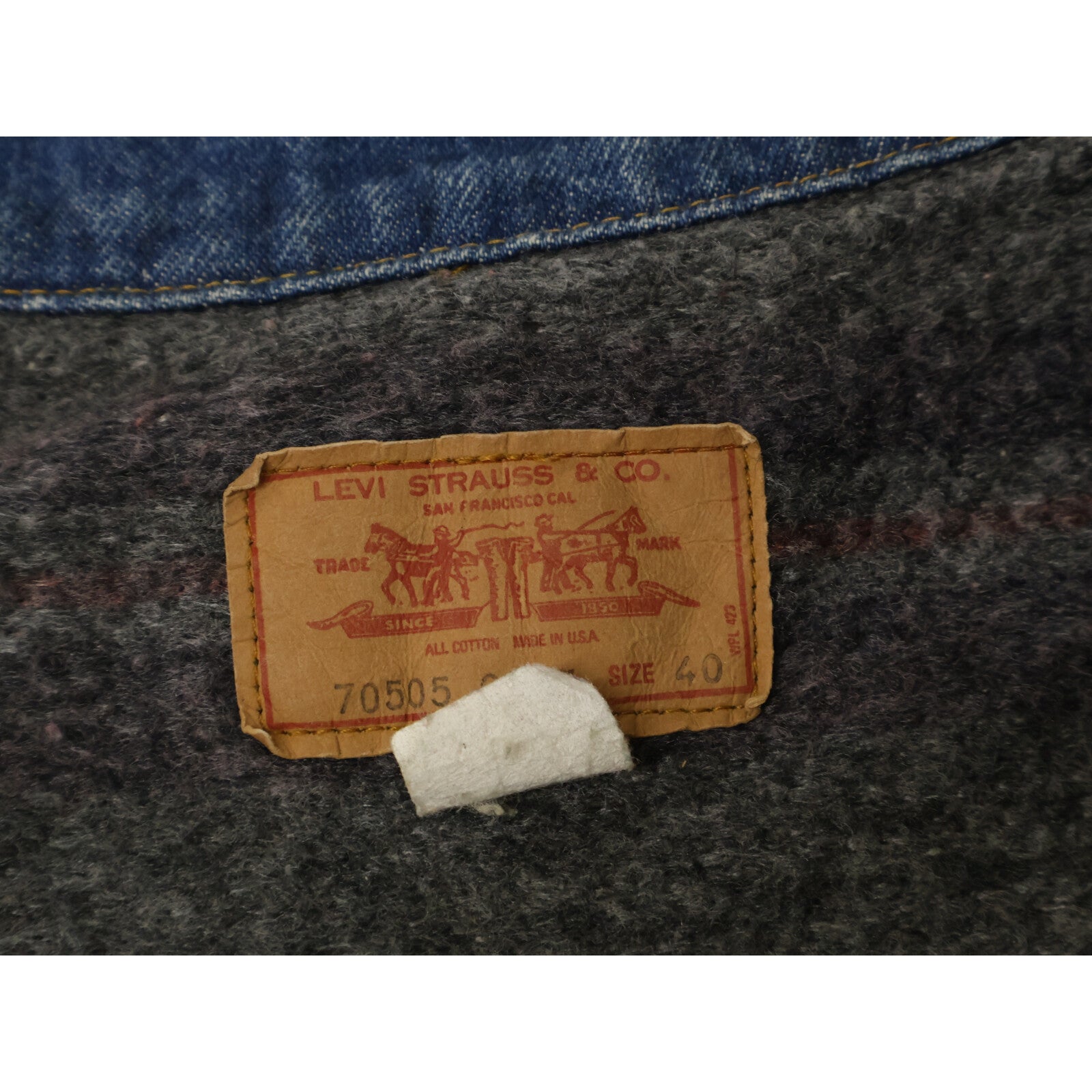 LEVI'S リーバイス 70505 0217 ボタン裏刻印52 4th ヴィンテージ デニムジャケット ジャケット